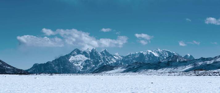 【延时】红海子雪山仙境