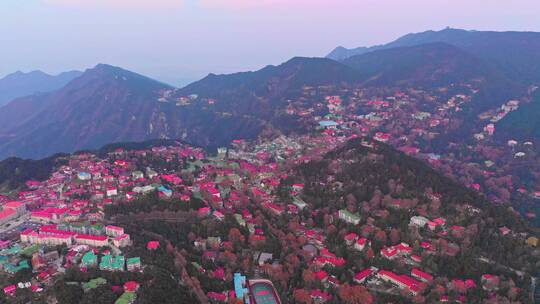 航拍九江庐山风景