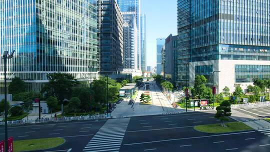 广西南宁五象新区总部基地城市高楼大厦