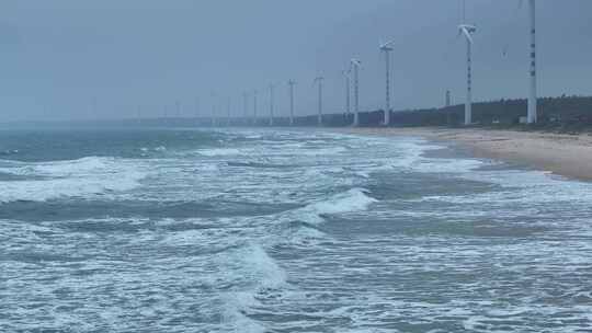 海南海岸风光航拍