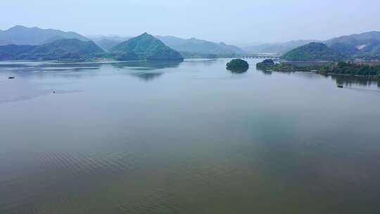 宣传片 山水 大场景 湖泊  远山近湖