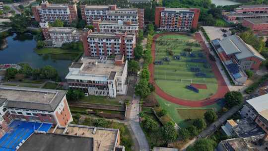 航拍福建华南女子学院