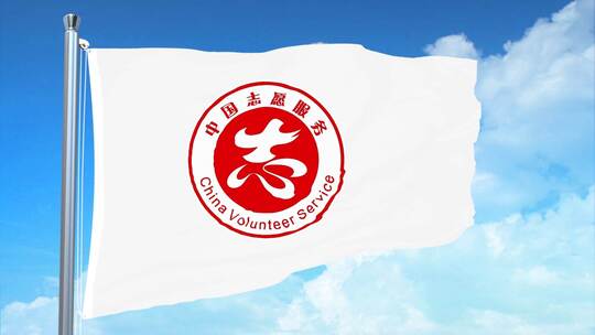 国际中国志愿者旗帜（国际志愿者日）