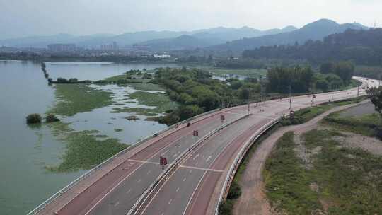 水上大桥双向公路海滨道路跨海大桥