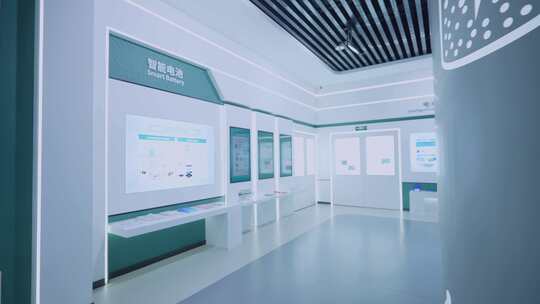 新能源高科技电池制造展厅