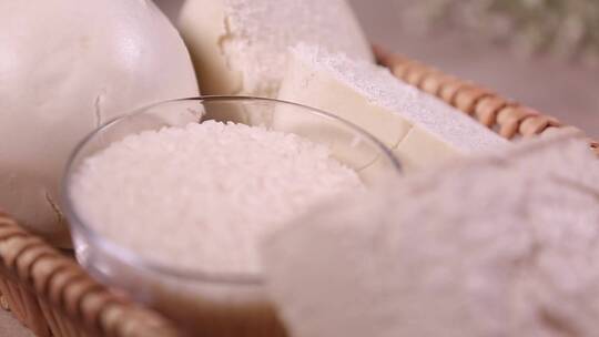 主食白面白馒头升糖视频素材模板下载