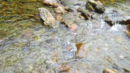 大山河流溪水水流小溪山涧