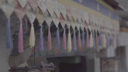 西藏拉萨布达拉宫建筑视频素材模板下载