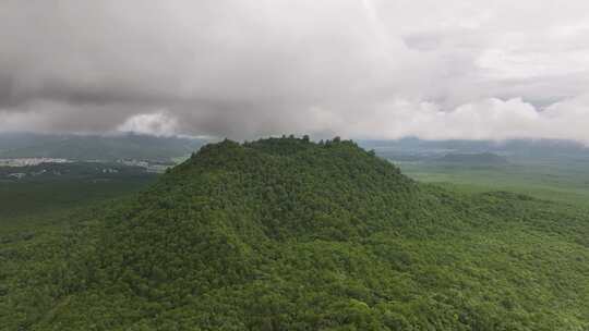 腾冲火山地热国家地质公园航拍