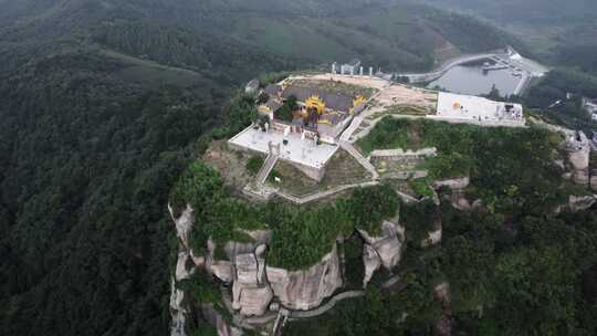 湖北红安天台山航拍