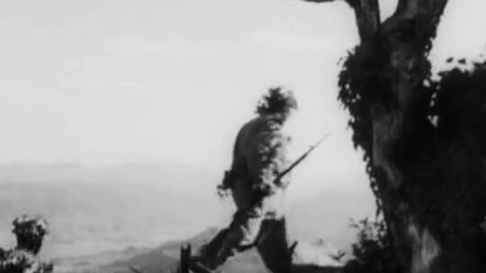 抗美援朝志愿军夺高地上甘岭战役视频素材模板下载