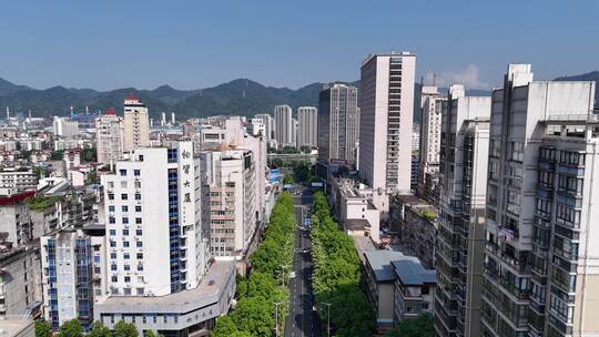 福建福州三元区城市建设航拍