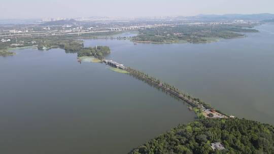 武汉东湖5A景区航拍