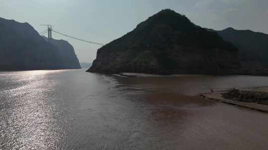 河南济源黄河三峡风景区视频