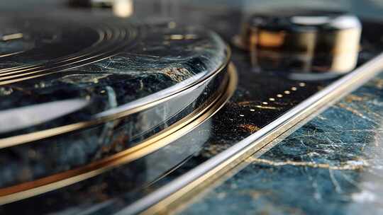 大理石台面金属装饰素材