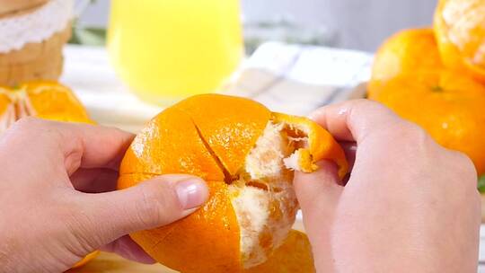 椪柑橘素材