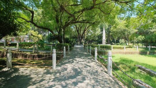 广西柳州柳侯祠公园开元寺遗址