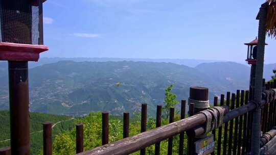 四川重庆瞿塘峡三峡之巅景点