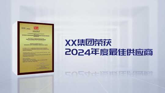 荣誉专利资质证书包装