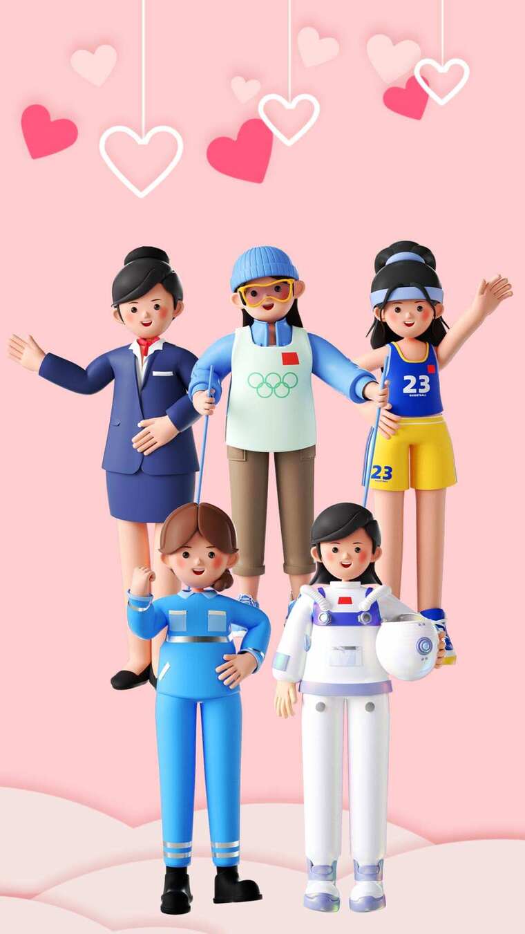 三八女神节视频海报