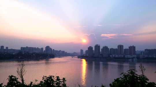 夕阳 晚霞 天空 治愈系 黄昏 唯美