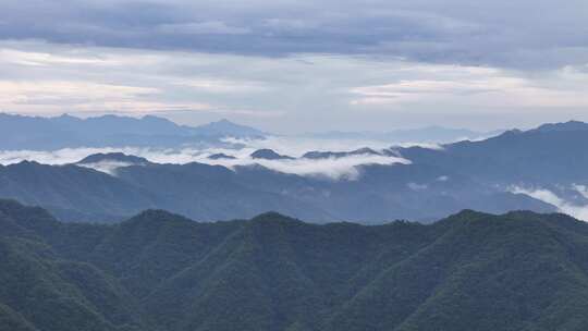 美丽中国河南伏牛山老界岭自然风光