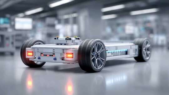 电动汽车底盘系统创新技术展示