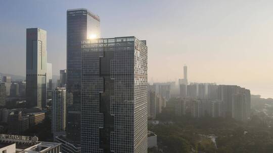 百度 百度国际大厦 深圳 高新技术产业园视频素材模板下载