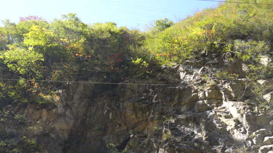 秦岭秋季风景