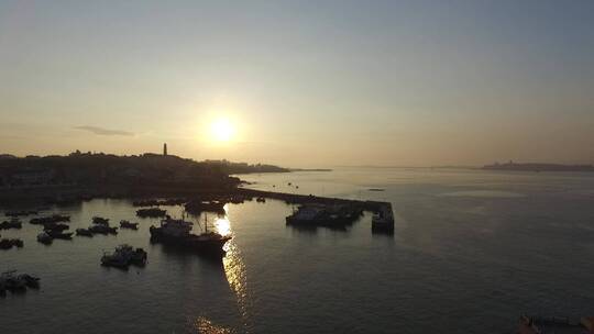 福建 莆田 湄洲岛 码头 海岛 海景