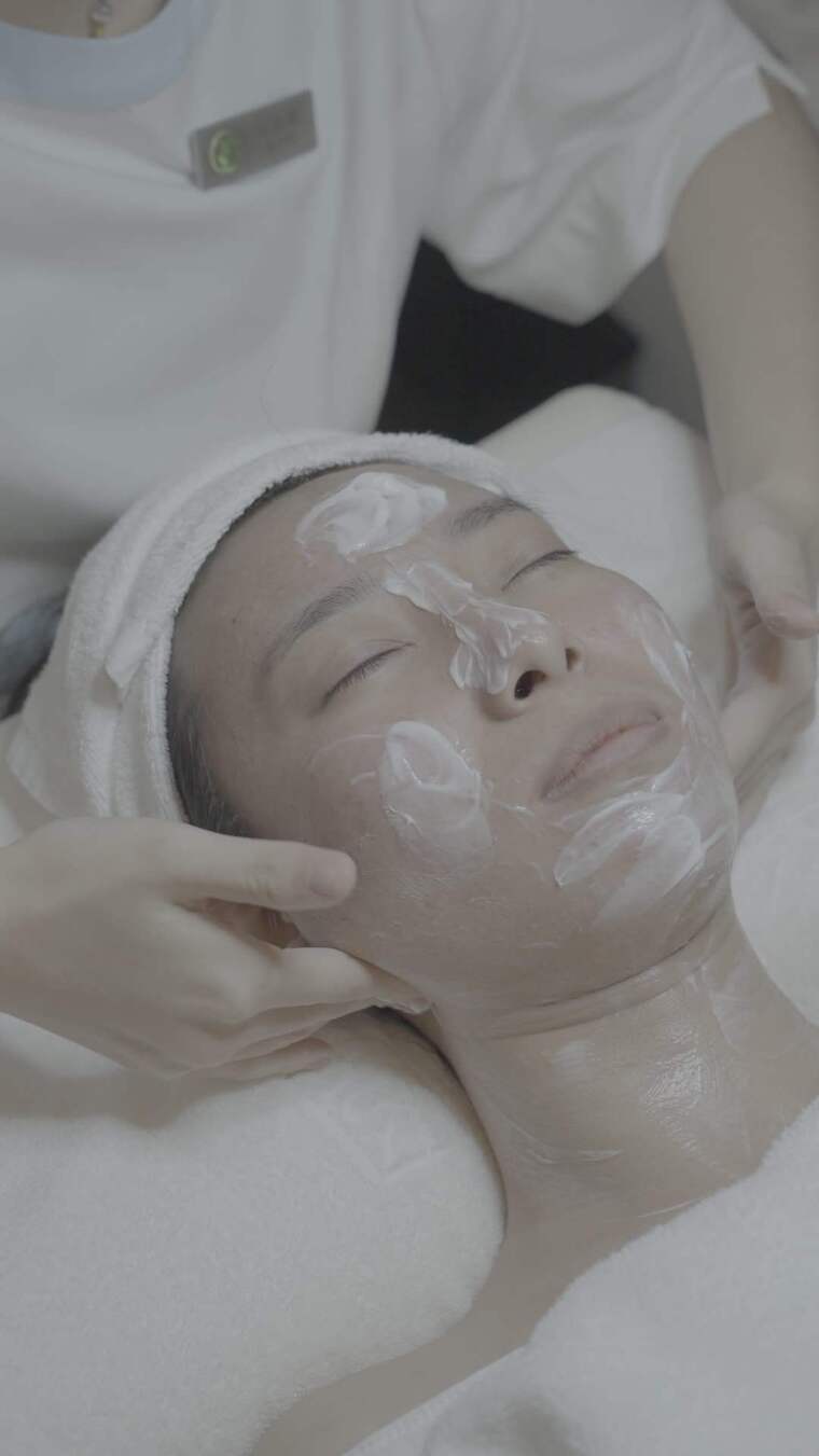 美容院 洁面 美容