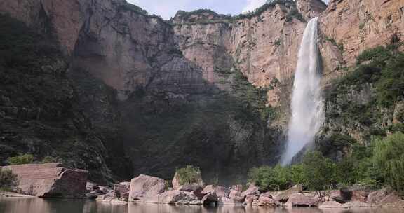 河南新乡太行山宝泉水库景区