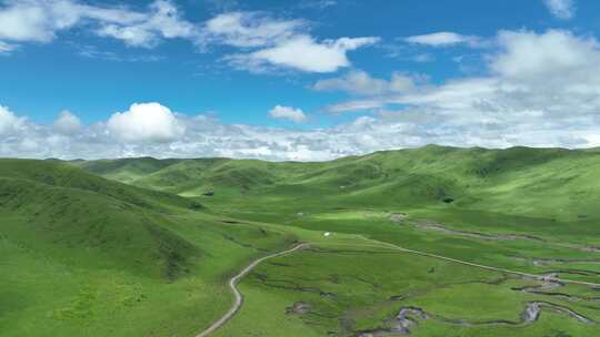 【航拍】川西阿坝州风景素材