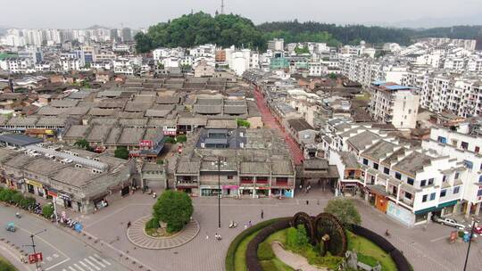 福建泰宁5A景区泰宁古城古建筑航拍