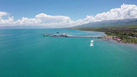 青海湖航拍