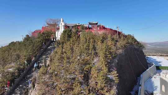 山西大同 火山上的古刹昊天寺