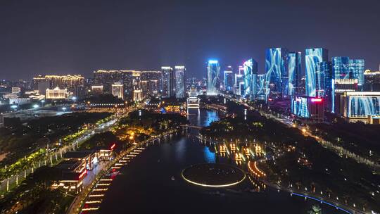 佛山千灯湖夜景