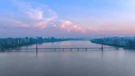 杭州西兴大桥延时