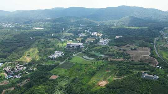 航拍南京浦口老山水墨大埝景区合集-1视频素材模板下载