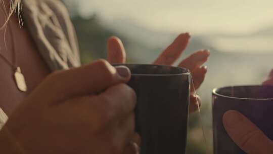 袋泡茶，蘸酱，杯子，茶