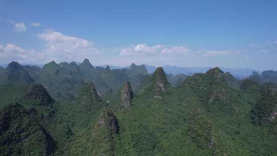 桂林杨堤风景区航拍