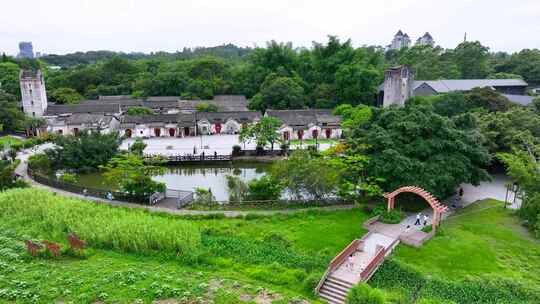 4K航拍深圳龙华版画基地7