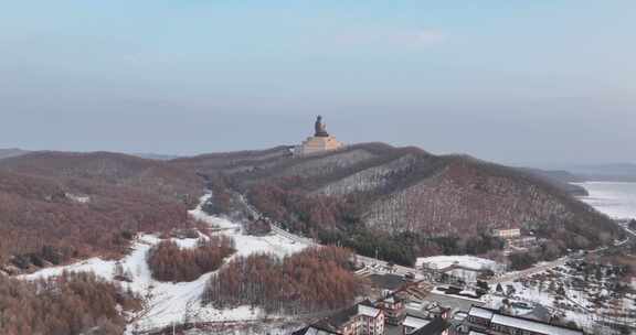 敦化正觉寺大佛航拍