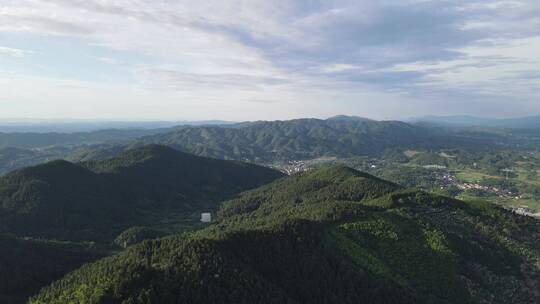 南方丘陵山川森林航拍