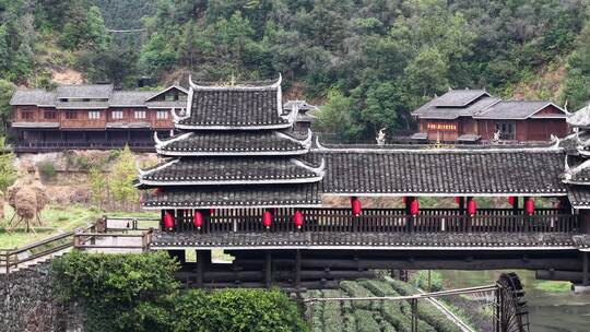 柳州程阳八寨5A景区航拍