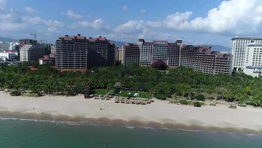 三亚湾铂尔曼酒店航拍