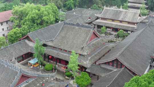 四川内江圣水寺风光