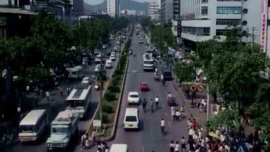 80年代 贵州贵阳城市面貌