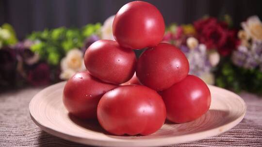 夏季蔬菜西红柿视频素材模板下载