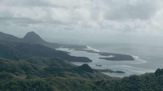 法属波利尼西亚，海，海洋，海岸